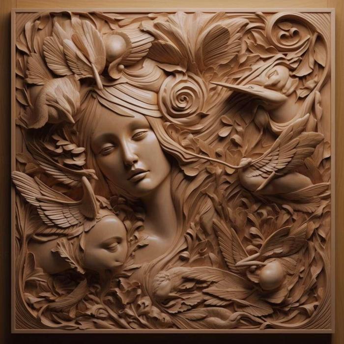 نموذج ثلاثي الأبعاد لآلة CNC 3D Art 